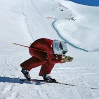 Nový světový rekord rychlostního lyžaře Radka Čermáka 145,875km/h na běžkách